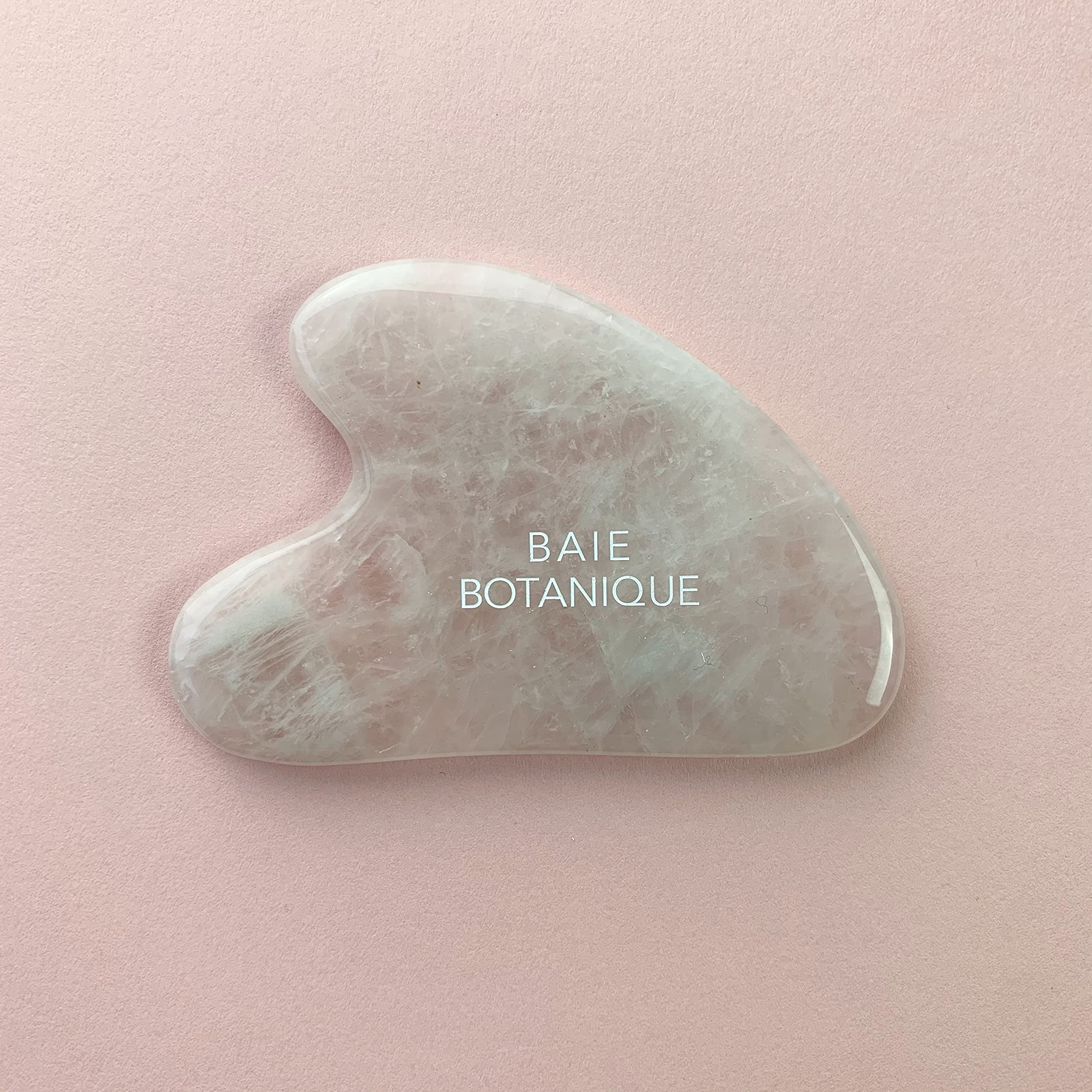 Baie Botanique Rose Quartz Gua Sha