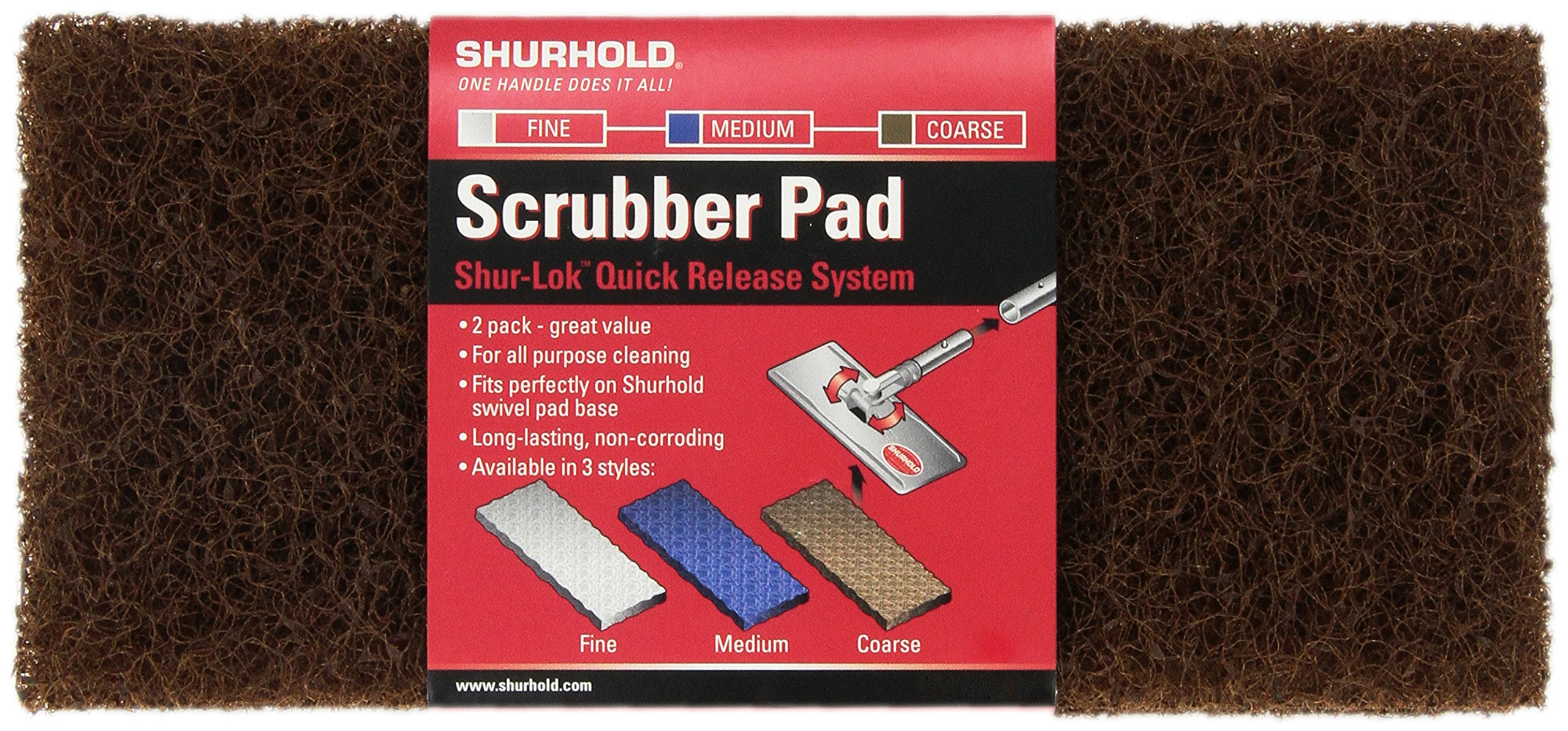 Estropajo grado grueso para base mopa Shurhold, ideal para limpieza pesada de cubiertas