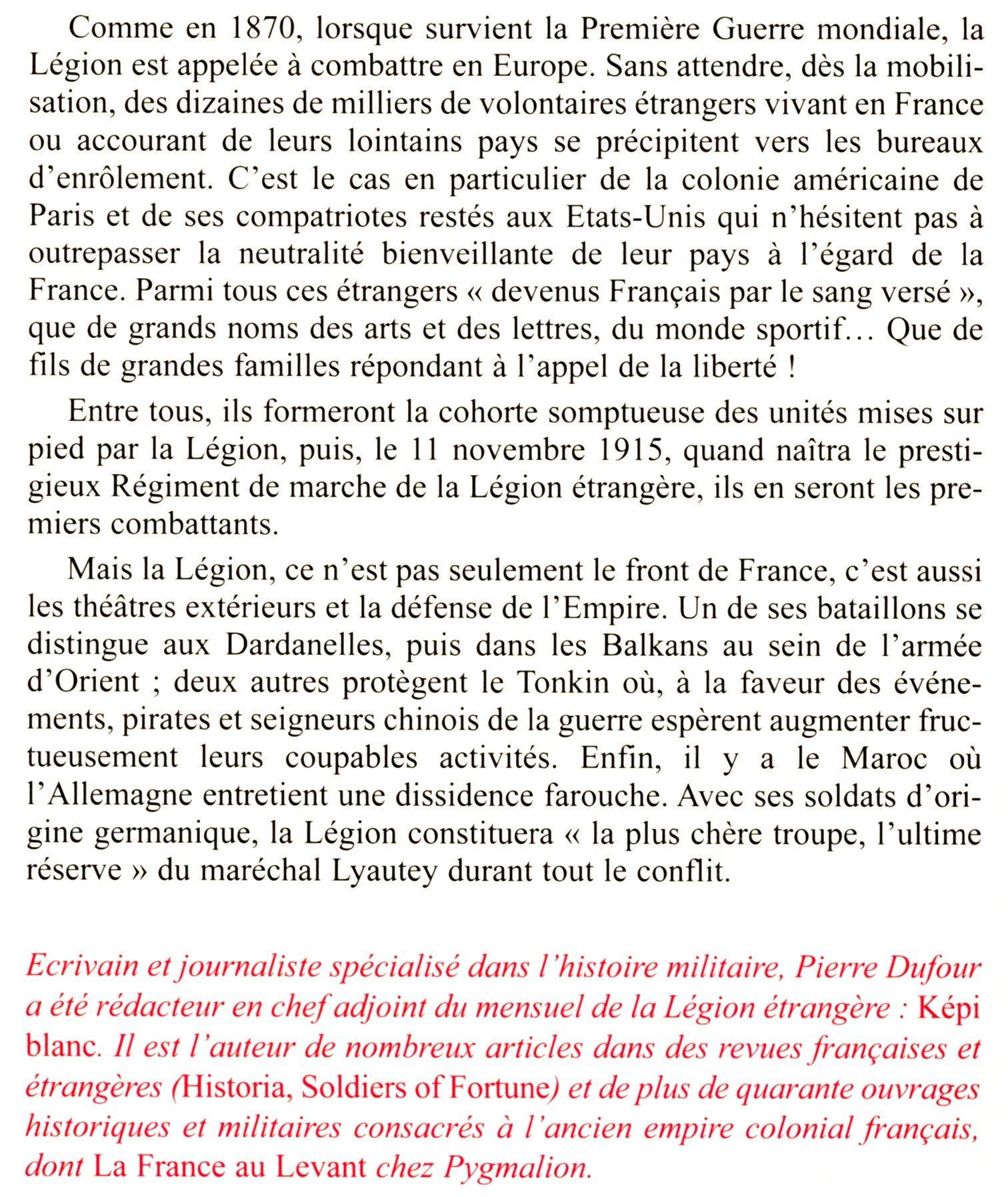 La Légion en 14-18
