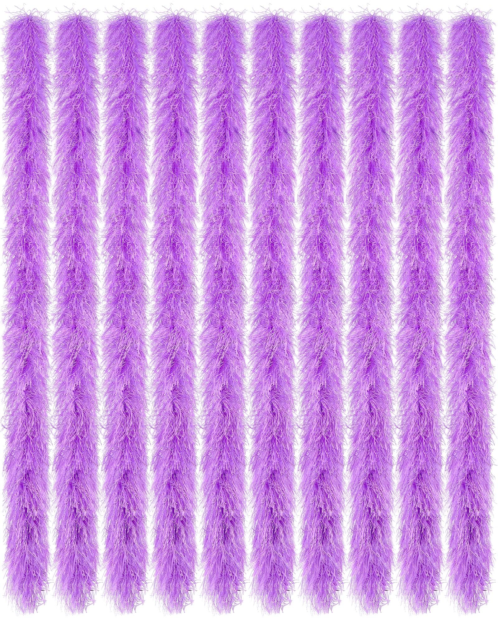 Taiyin Feather Boas Artificial Fluffy Boas Bulk Decoration for Wedding Costume Halloween Birthday Xmas