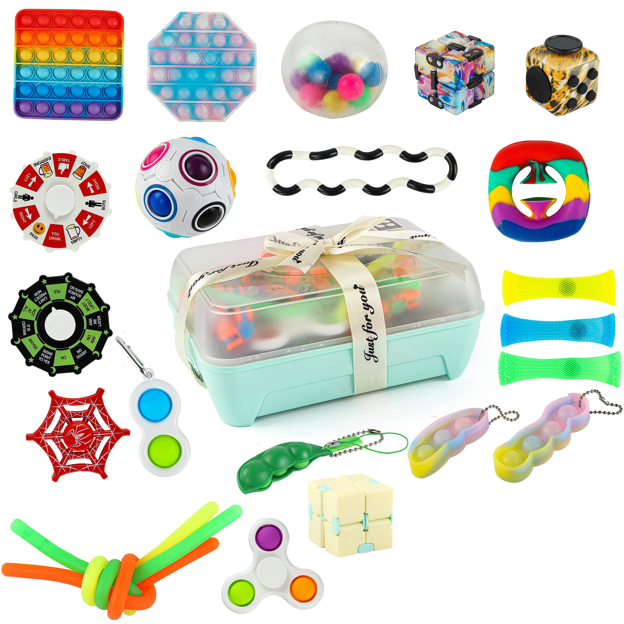 Buy Huruc Fidget Toys Set Anxiety Stress Sensory Box Pack for Kids
