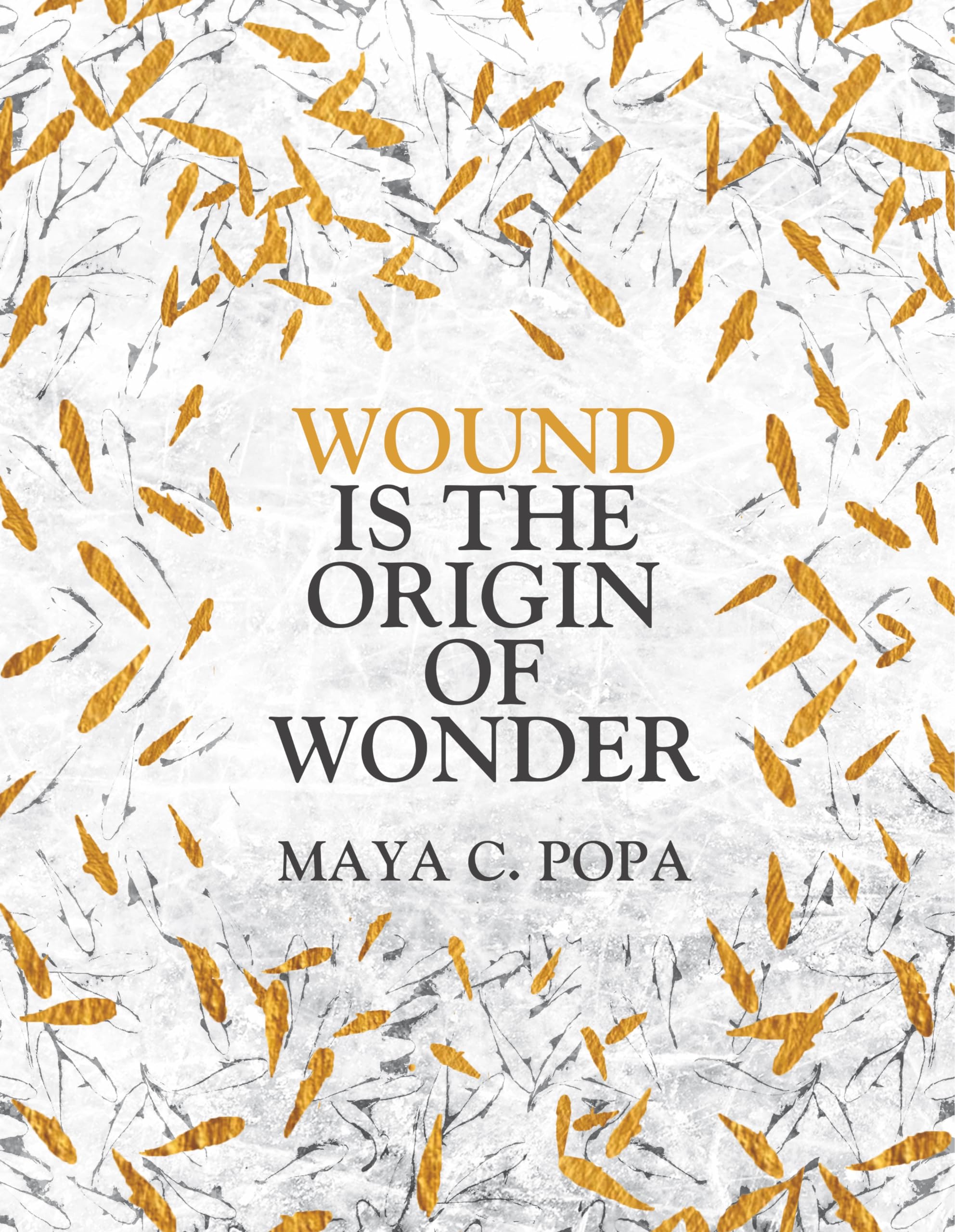 Wound is the Origin of Wonder by Maya C. Popa (Paperback Book)