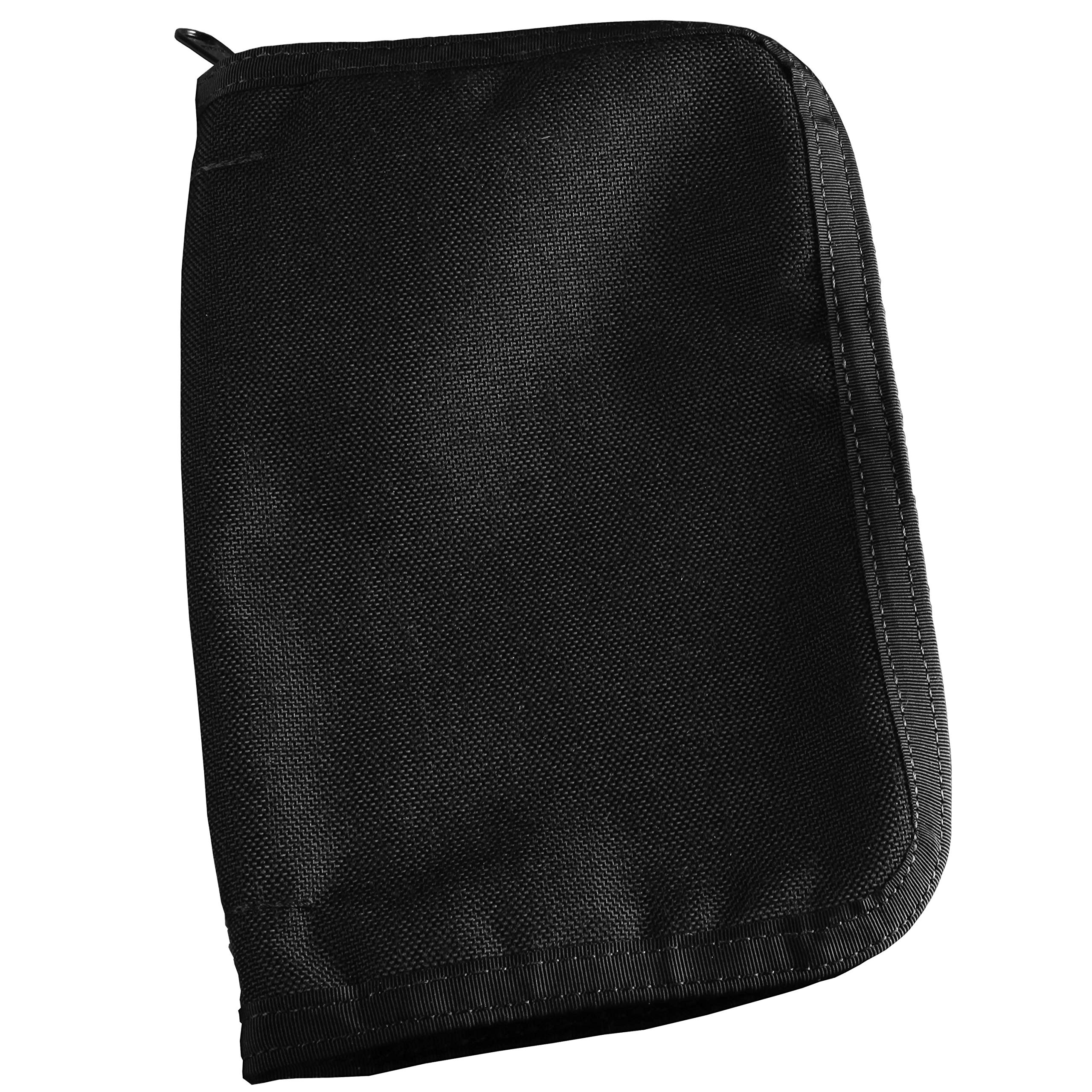 Rite in the Rain, Funda para cuaderno de tela Cordura resistente a cualquier clima, 14 x 22 cm, cubierta negra, N.º C980B)