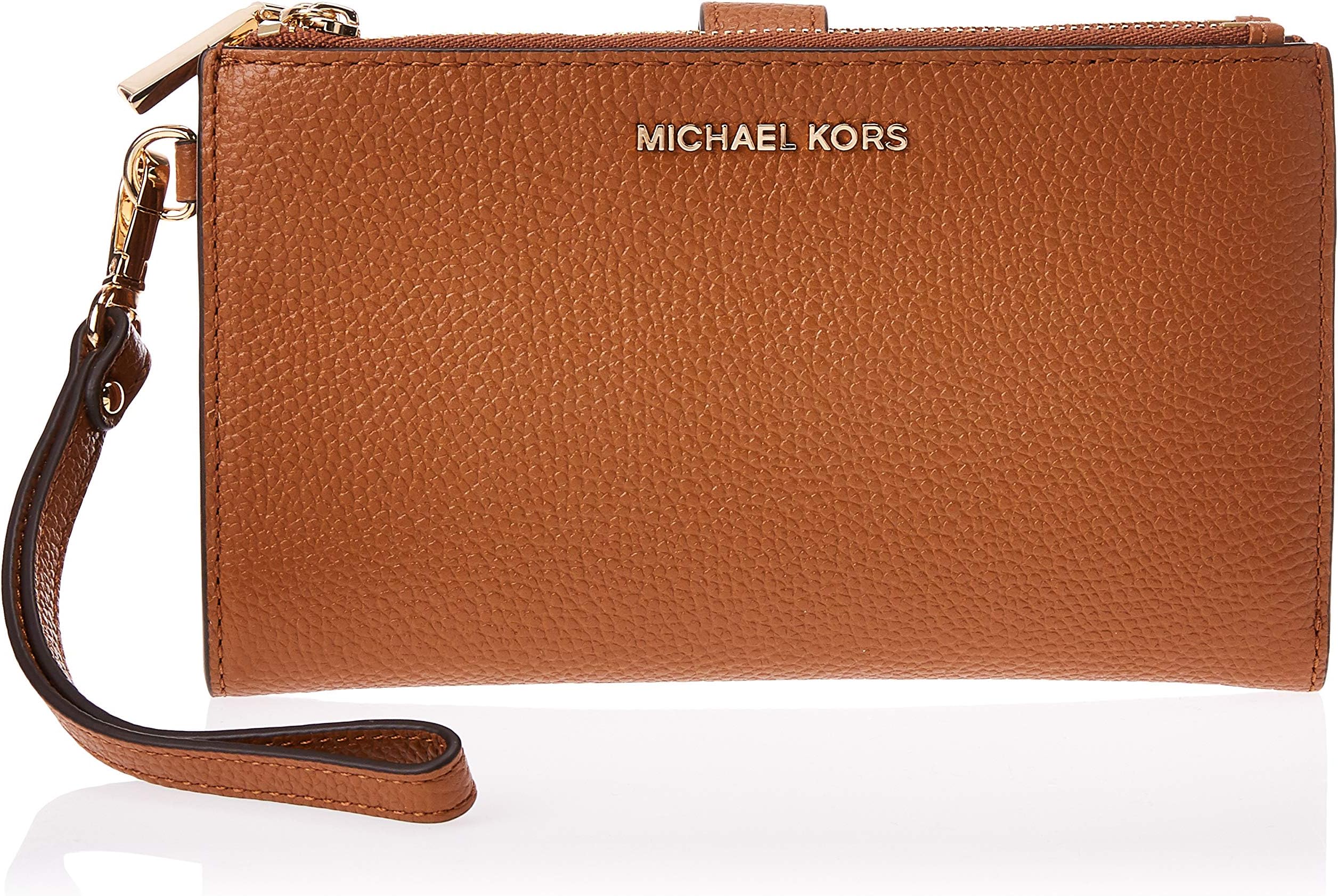 Michael Kors Double Zip Wristlet Acorn One Size