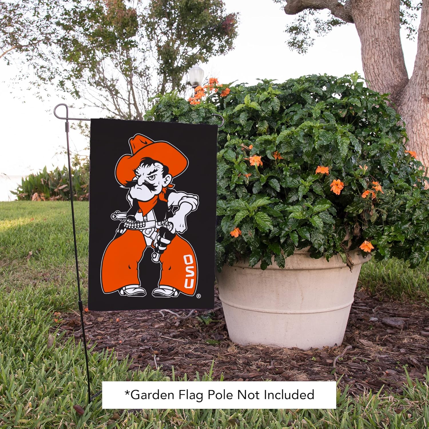 Desert Cactus Oklahoma State University OSU Garden Flag – 19 x 12 inch Oklahoma State Cowboys Banner, For Outdoor Display and Events (Design H) - Image 6