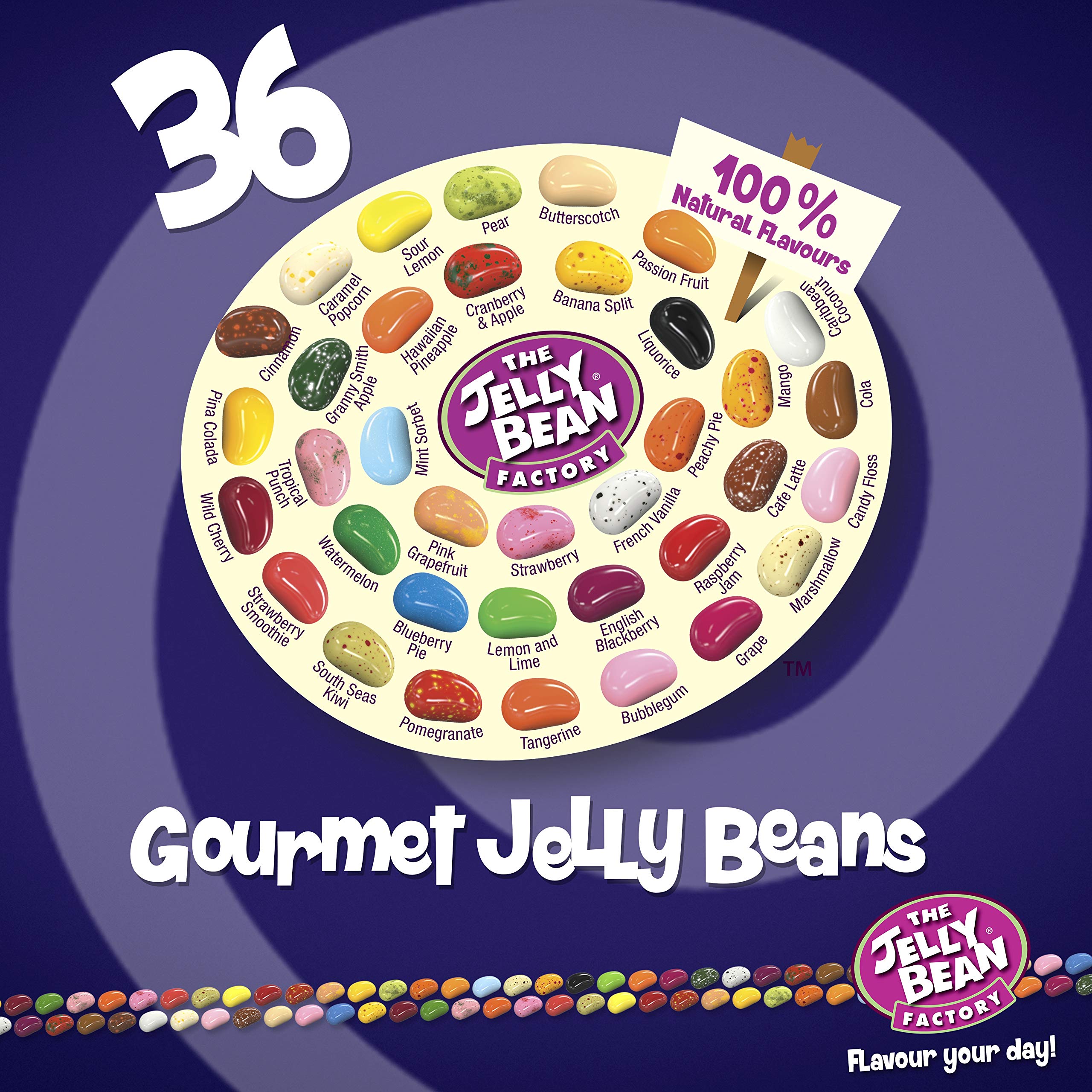 ずっと気になってた Gourmet Jelly ジェリービーンファクトリーグル 50g x 24 Beans, その他 www