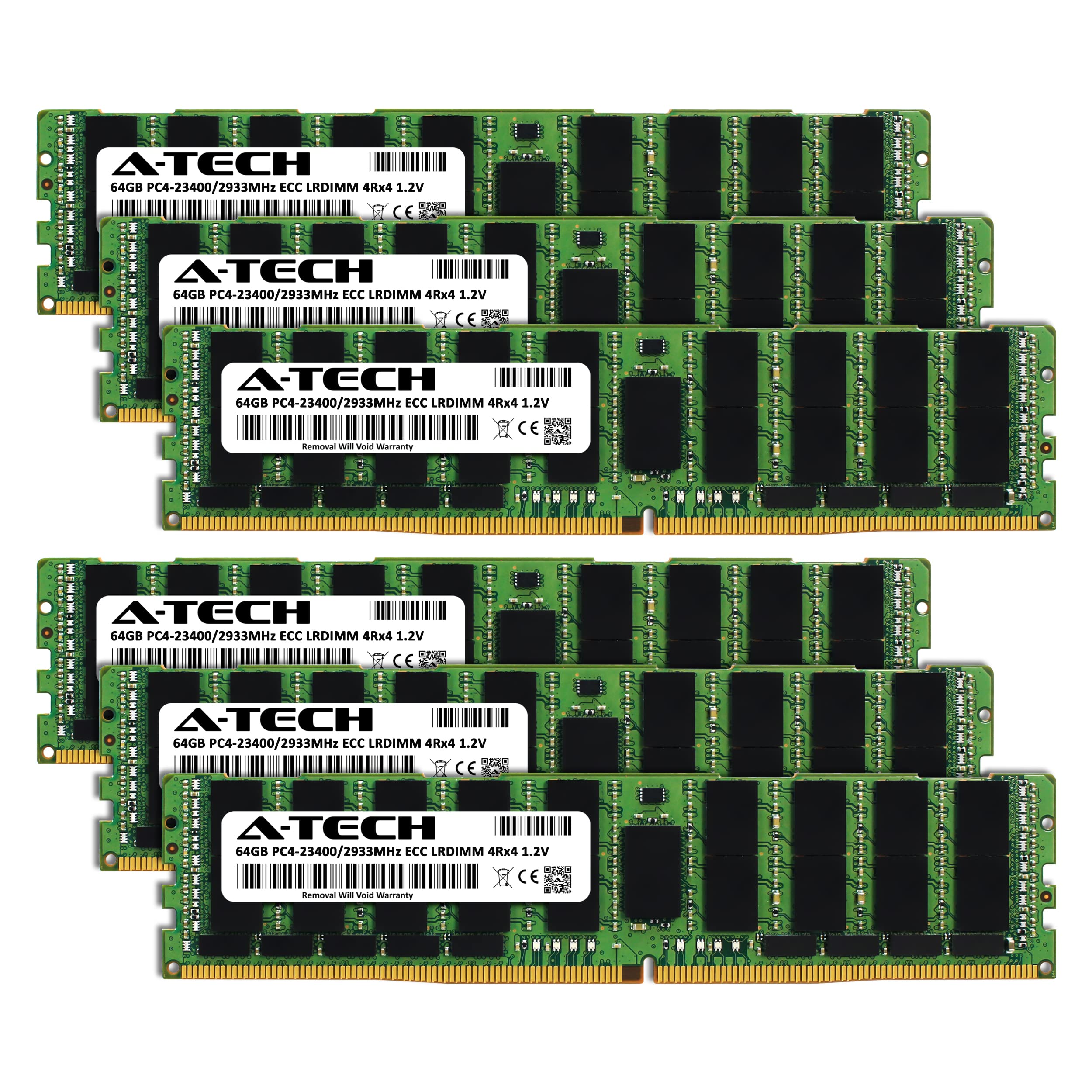 Apple Mac Pro 2019 384GB 大容量メモリ搭載 A-Tech 384GB Kit (6x64GB) RAM for Apple Mac Pro 2019 | DDR4