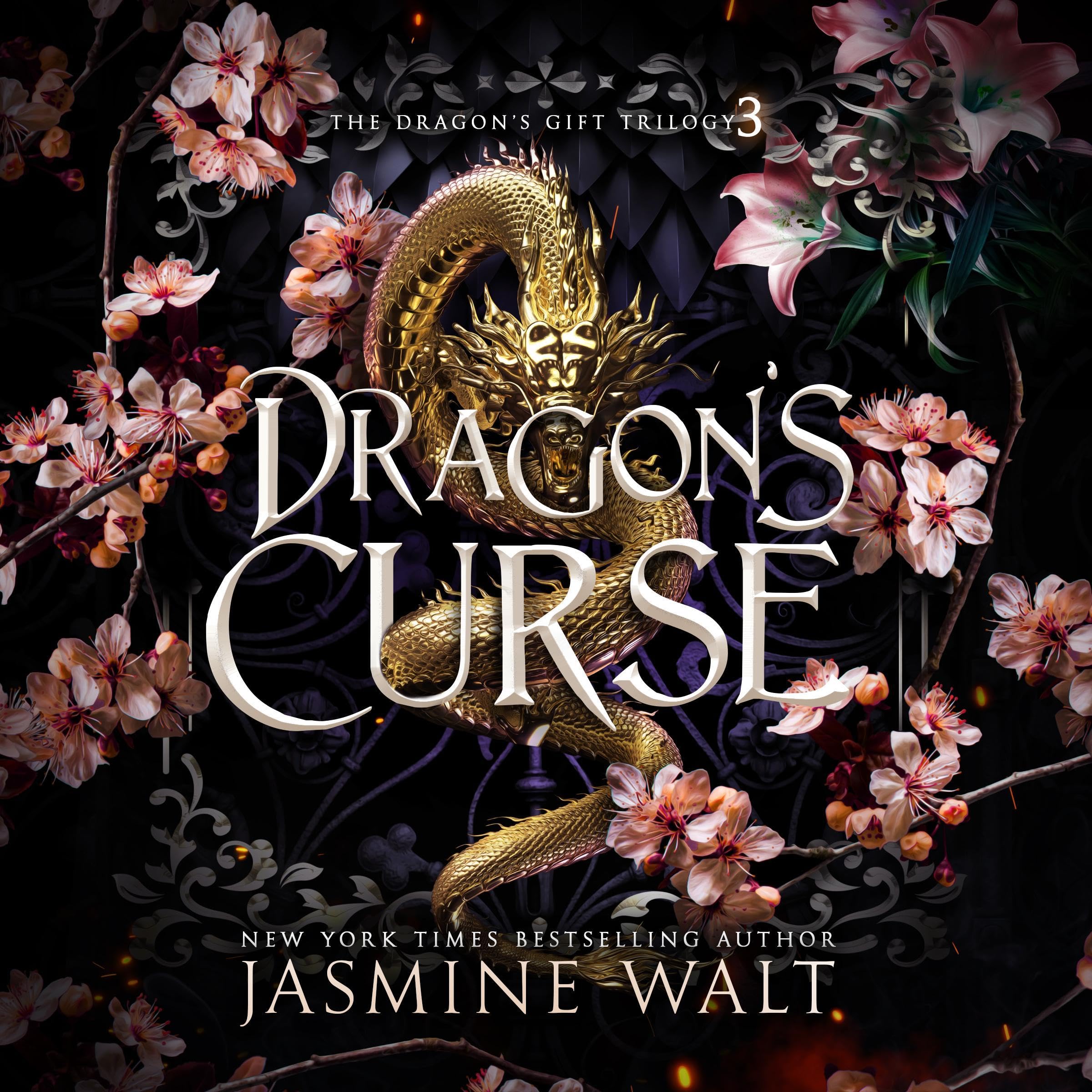 Cover art for Dragon's Curse: a Reverse Harem Fantasy Romance