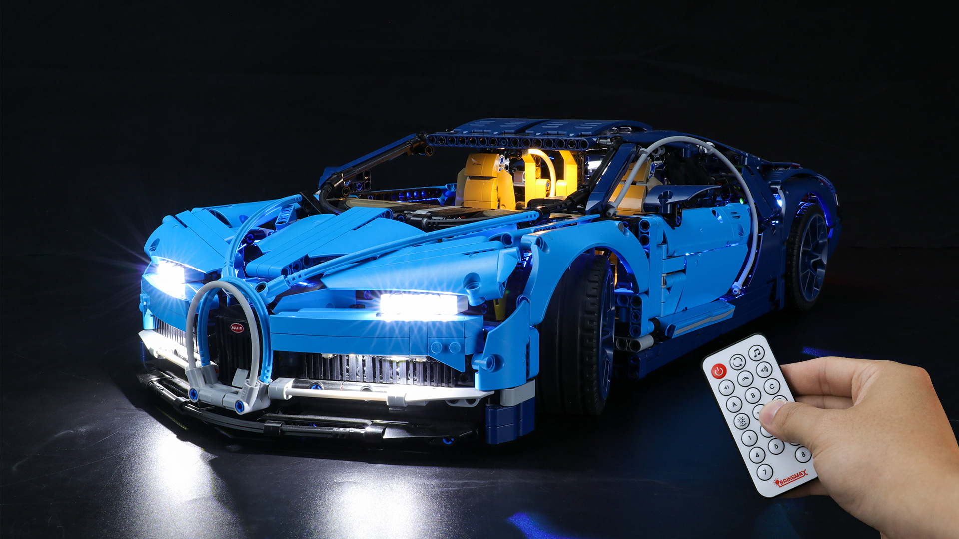 Watch BRIKSMAX Led Lighting Kit for Bugatti Chiron 42083 on Amazon