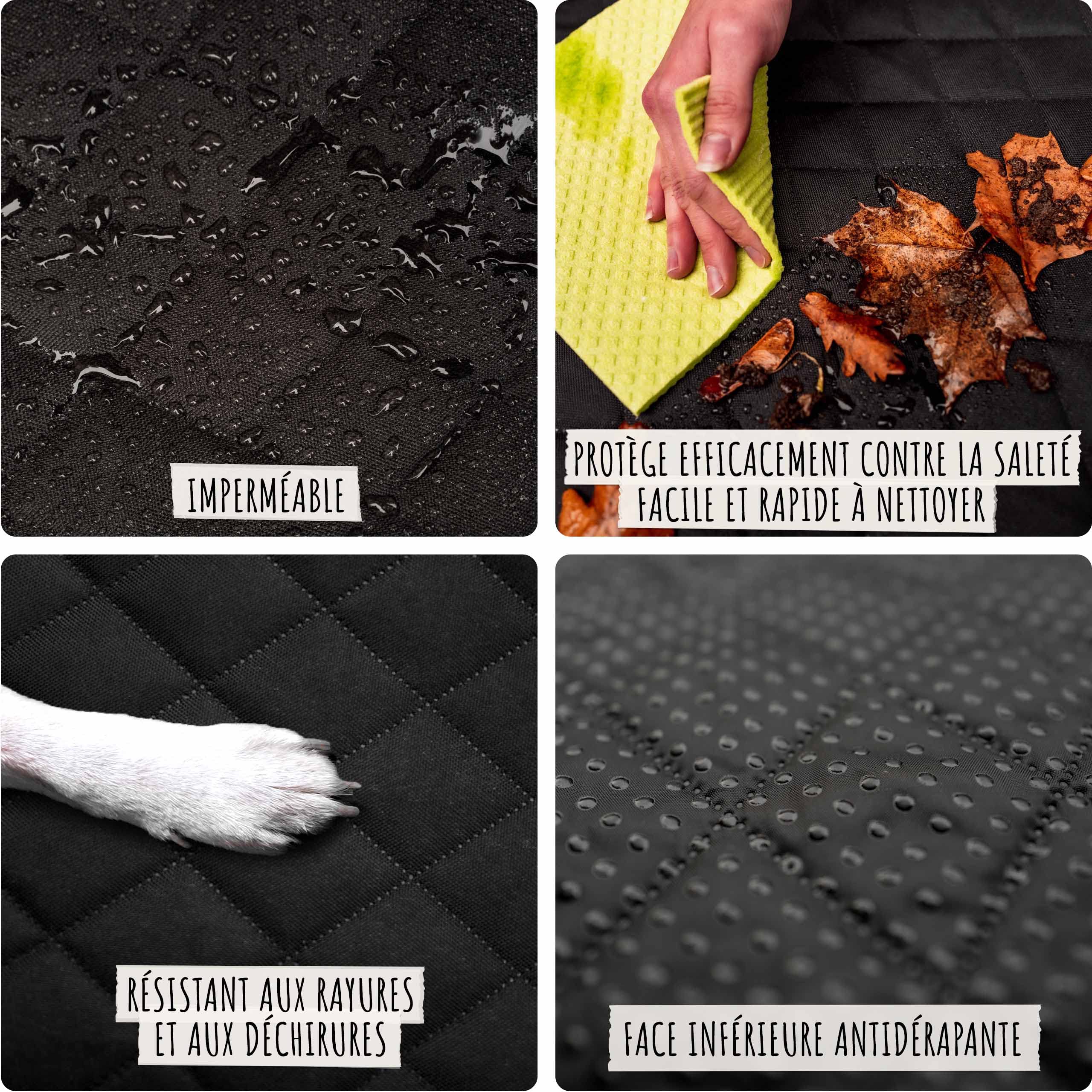 Rudelkönig Protection Coffre Voiture Chien Universelle Imperméable Facile à Nettoyer