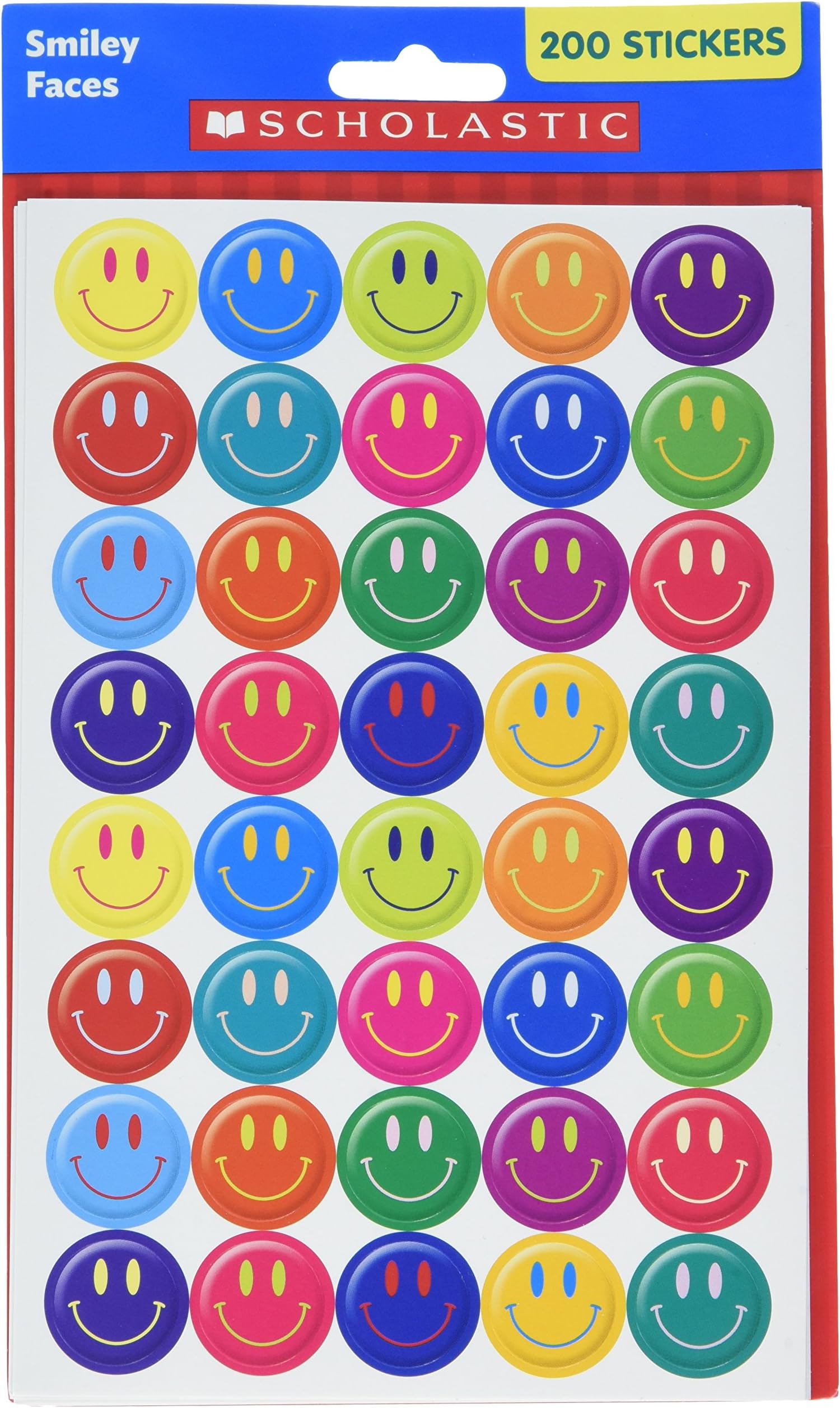 Scholastic Classroom Resources Smiley Faces Stickers