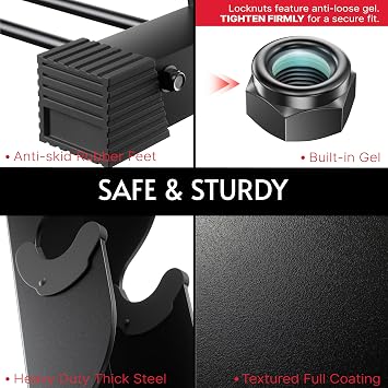 6-Tier Rack Compatible with Peloton Weights & Other Dumbbells