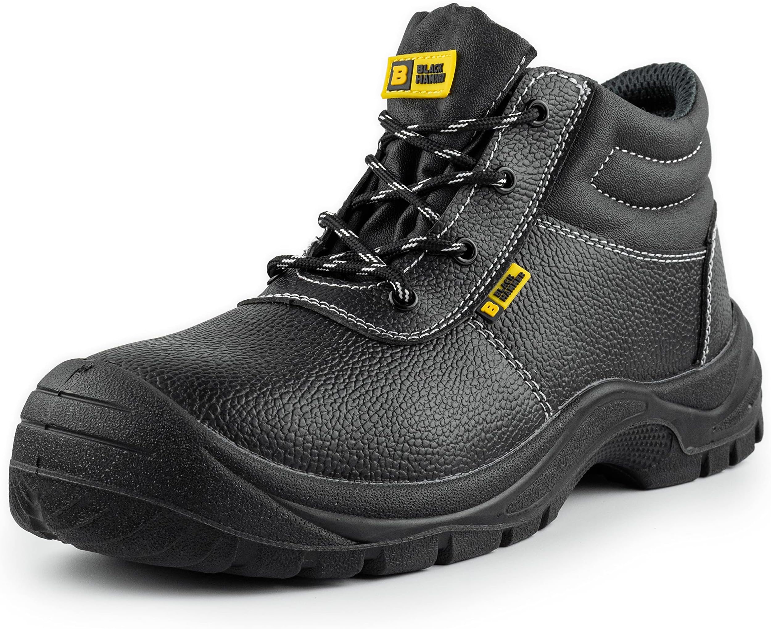 Mens Safety Boots Work Shoes Leather Steel Toe Cap Lightweight Footwear S3 SRC 1400