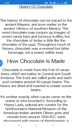 History Of Chocolate