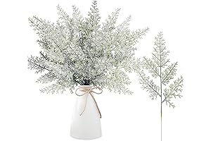 Sggvecsy 30 Pieces Christmas Artificial Pine Branches