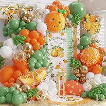 A Little Cutie Is On The Way Baby Shower Decorations, Little Cutie Balloons