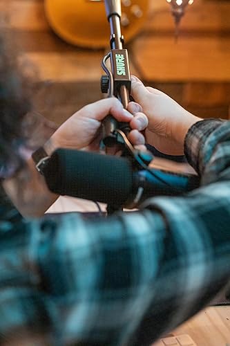 Miniatura 9 de Shure by Gator Soporte de micrófono compacto de bajo perfil con pluma de una sola sección (SH-DESKTOP2)