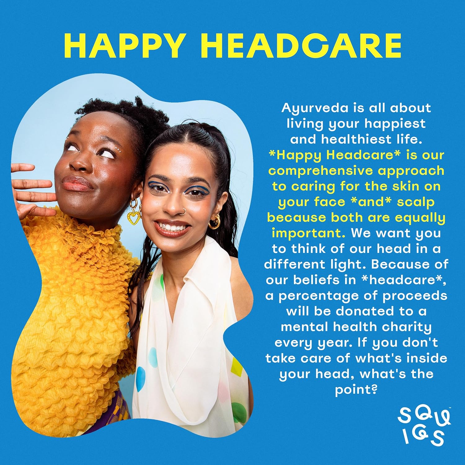 Squigs Bi-Phase Hyaluronic Acid Serum for Face - Ayurvedic Hydrating Face Serum with Niacinamide, Squalane & Turmeric for Moisturized, Glowing Skin - Vegan, Clean Beauty & Paraben Free - 1 FL OZ - Image 9