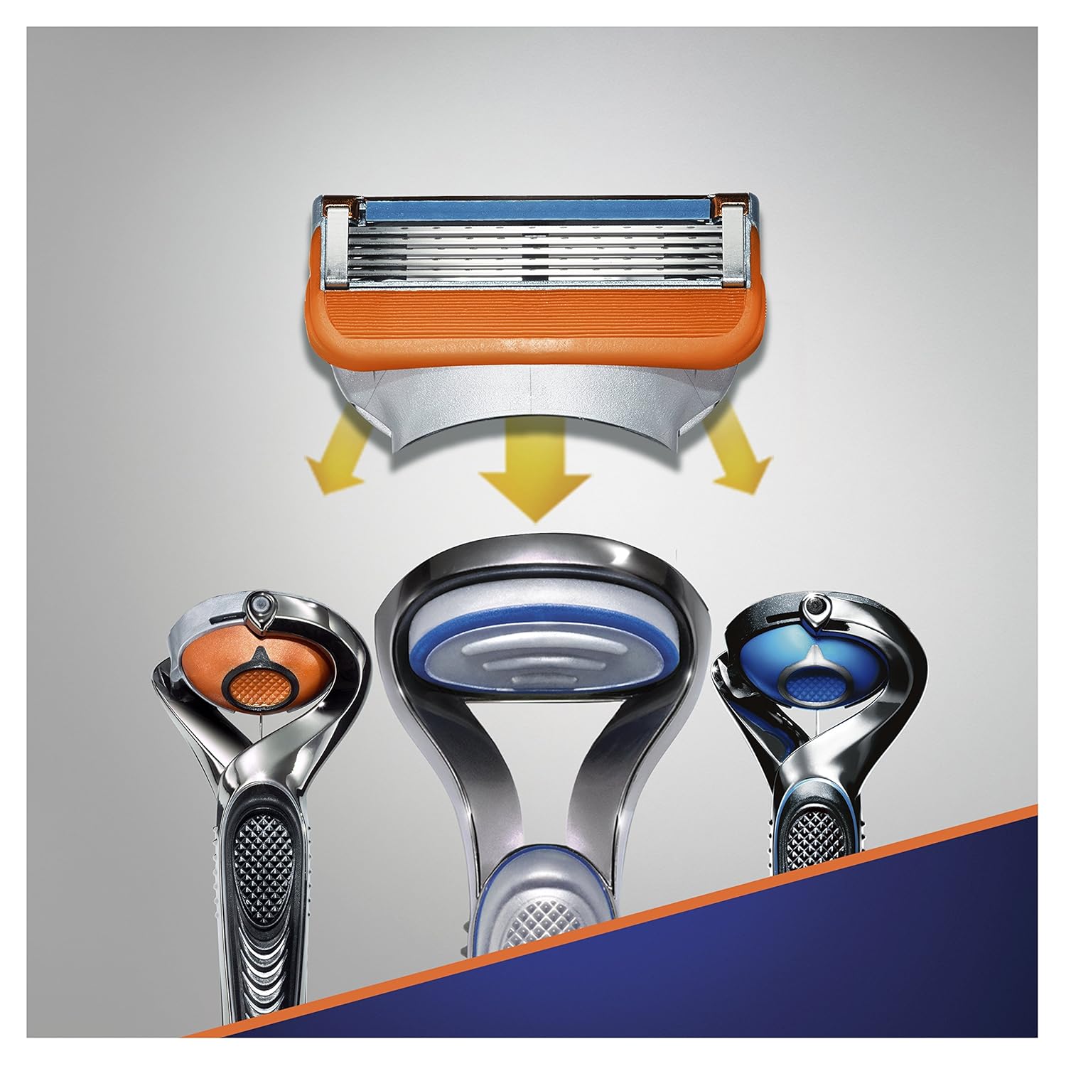 Gillette Fusion Manual Razor Blades - 8 pack
