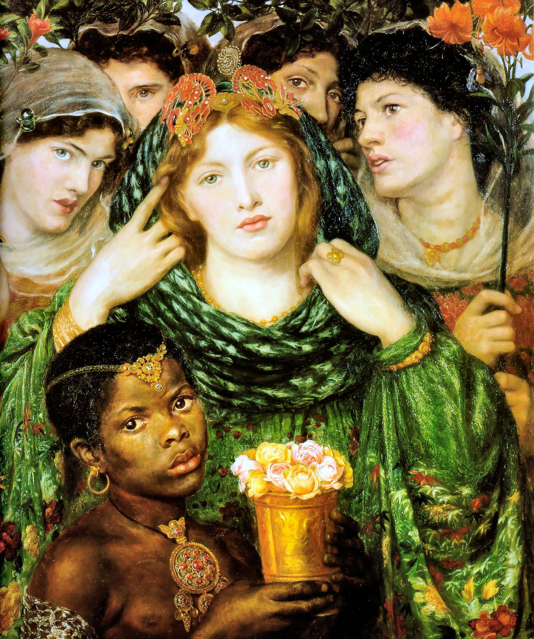 Masters 64 The Beloved 1865 - 1866 Dante Gabriel Rossetti Art Print/Poster