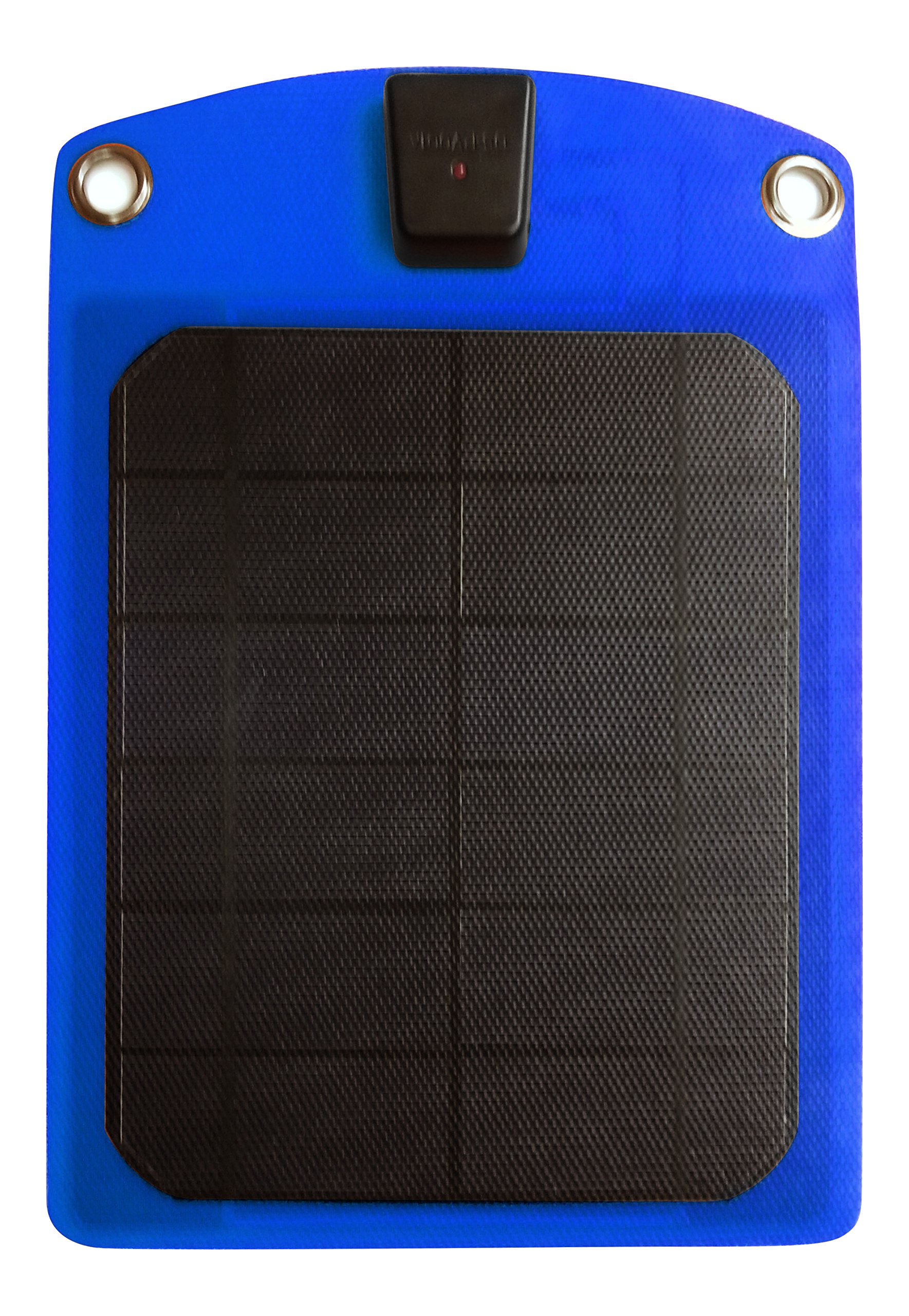 -Solar Phone Charger Blue-Best Outdoor Accessory for Charging Batteries without a Battery!