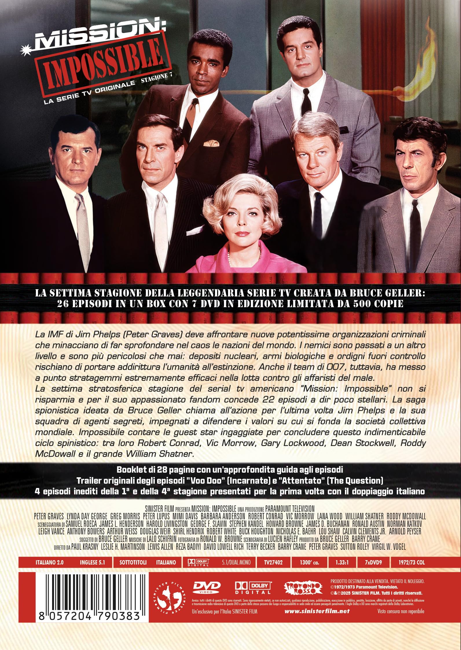 Mission: Impossible - Serie Tv - Stagione 07 (7 Dvd)