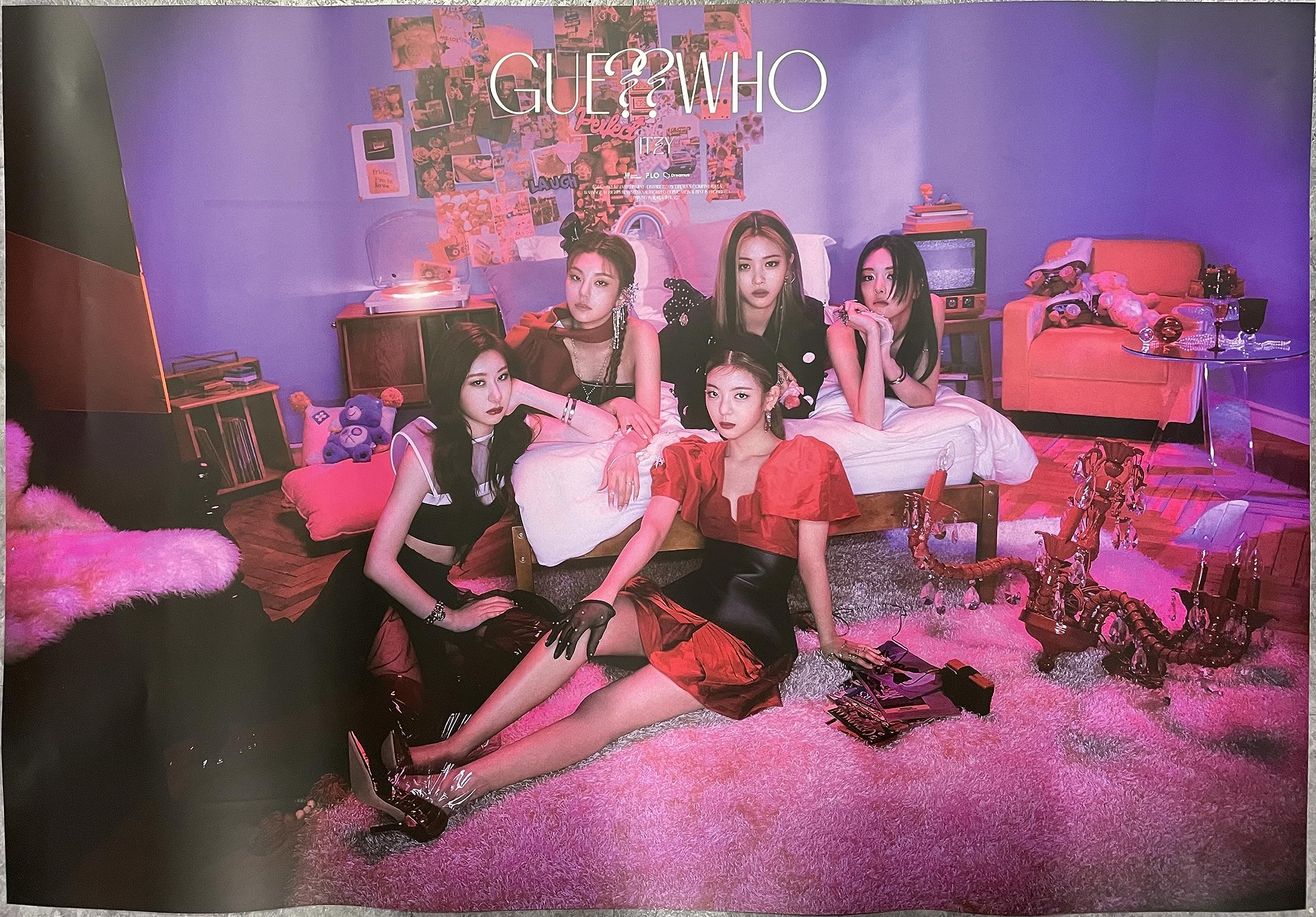 itzy guess who ポスター　リュジン Amazon.co.jp: RYUJIN Itzy イッチ Guess Who Album Day Ver 音楽隊