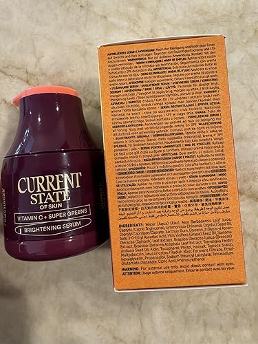 Miniatura 8 de Current State Suero de vitamina C + Super Greens - Suero facial ligero de vitamina C con col rizada, espinacas, brócoli y antioxidantes para