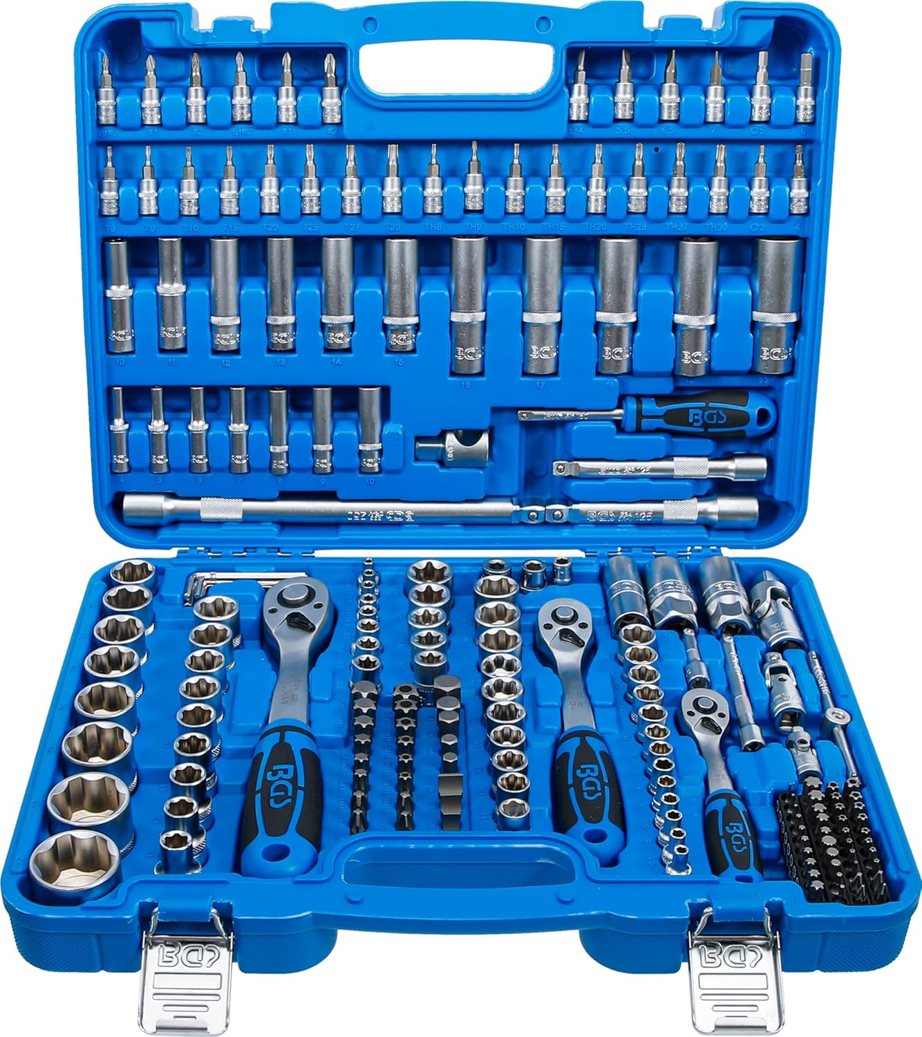 BGS 2292 | Socket Set Super Lock | 6.3 mm (1/4") / 10 mm (3/8") / 12.5 mm (1/2") Drive | 192 pcs.
