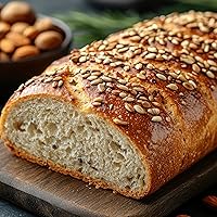 Vista 4 de Semillas de girasol tostadas y saladas, bolsa de 1 libra, semillas de girasol sin cáscara, bolsa a granel de 16 onzas