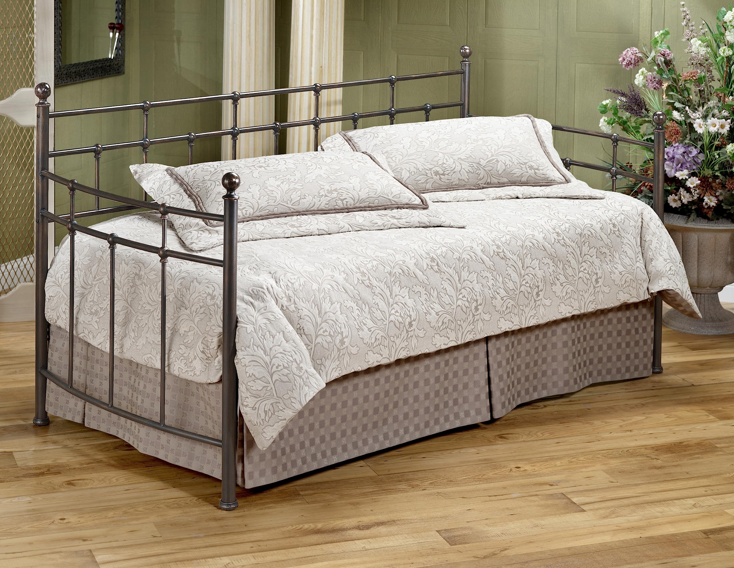 アンティークベッド（マット付き） Amazon｜Hillsdale Furniture Providence メタル ツイン デイベッド