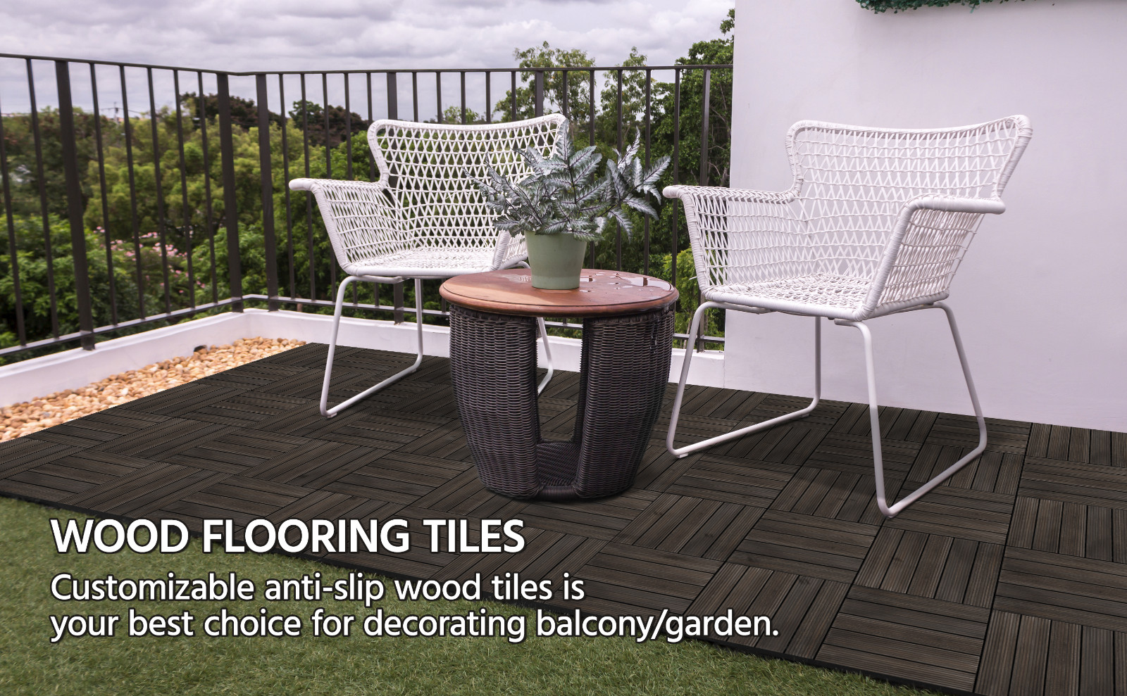 Amazon.com: Yaheetech 27PCS Interlocking Wooden Flooring