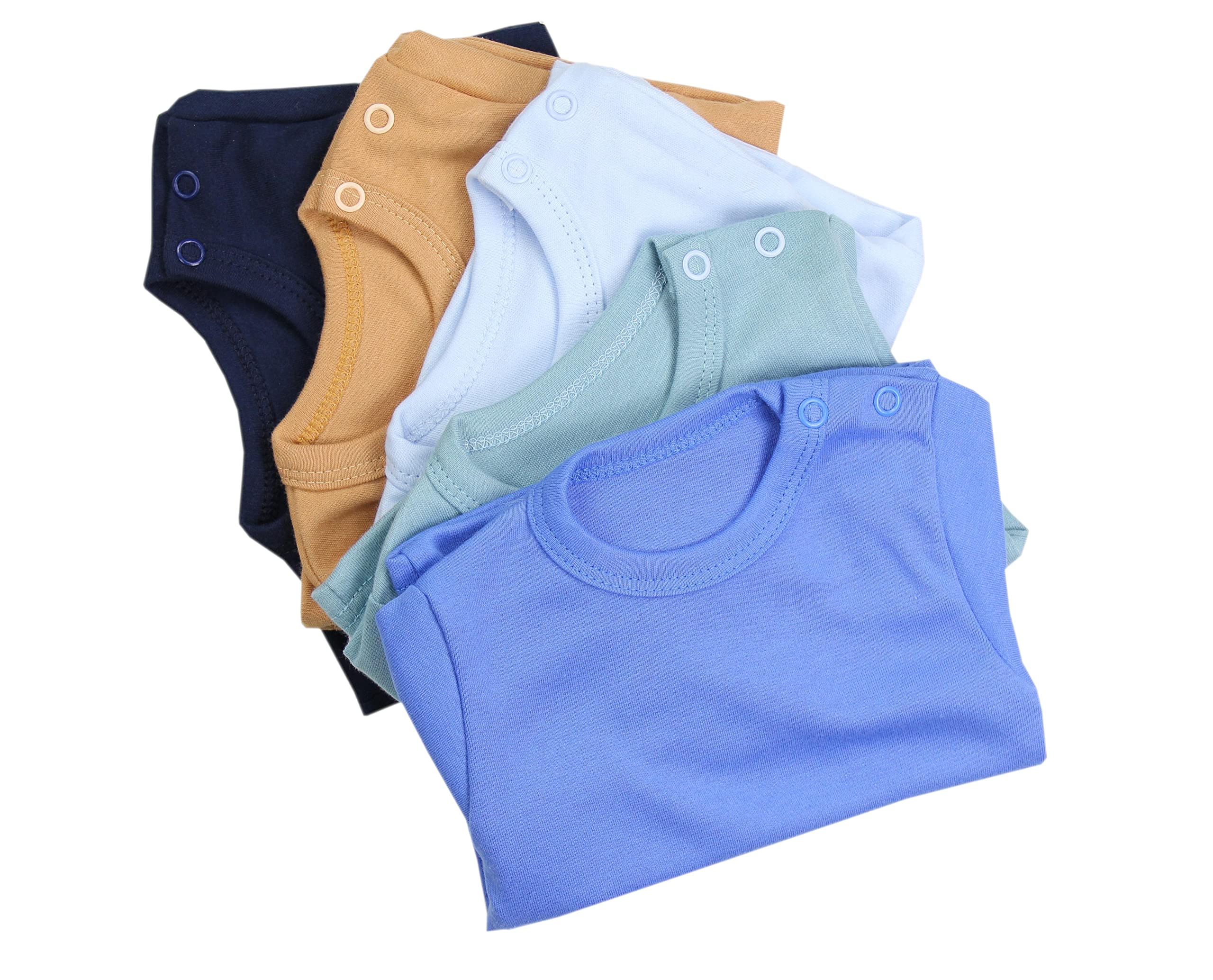TupTam T-Shirt pour Bébés Garçon Manches Longues Pack de 5