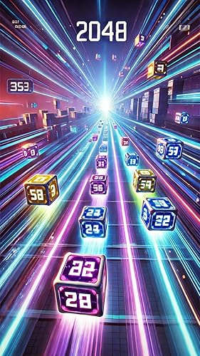 2048 Merge Race Rush 3D Merge Master Game: Number Run Puzzle Game Switch Color Match 2048 Number Fun Race