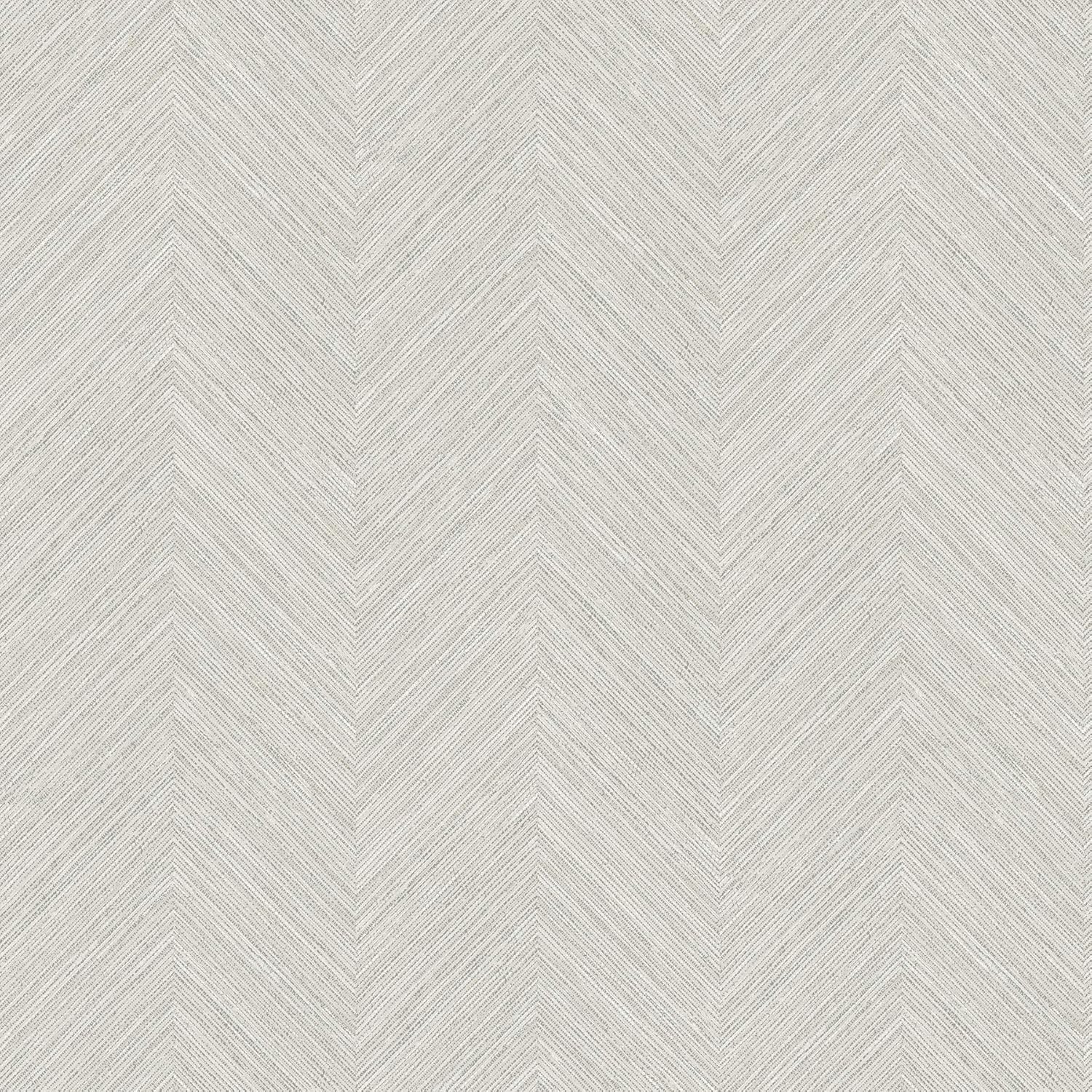 Chesapeake 3120-13676 Caladesi Light Grey Faux Linen Wallpaper