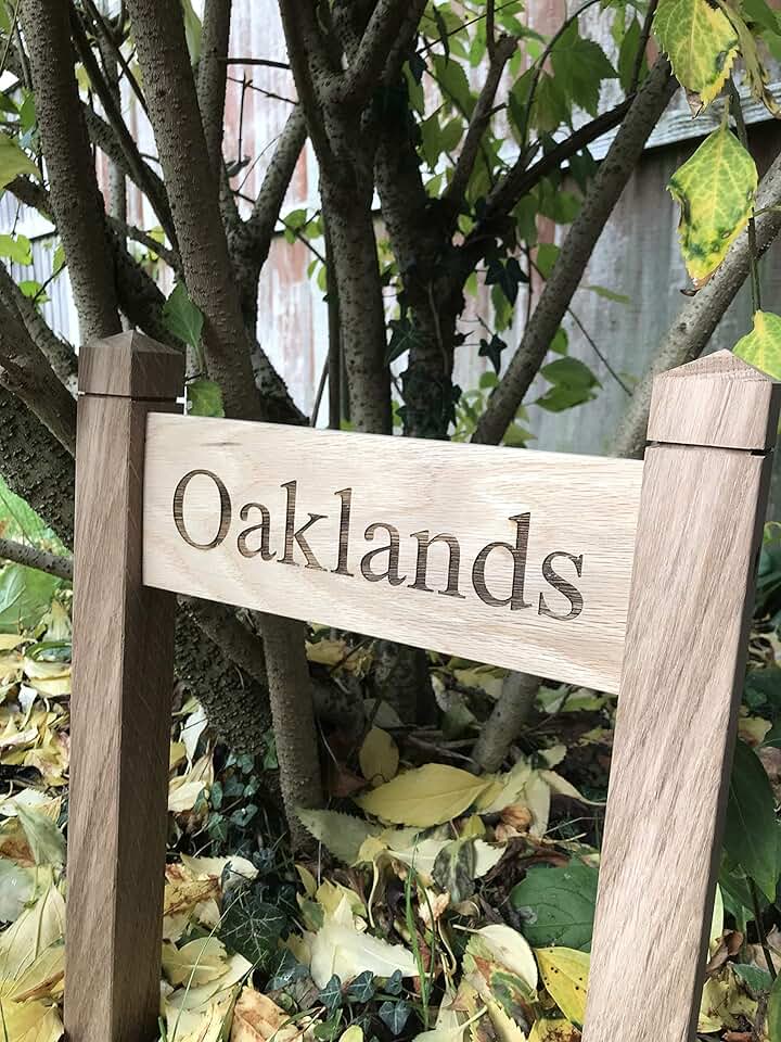 Amazon.co.uk wooden house signs