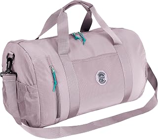 Storite Nylon 30cm Imported Luggage Travel Duffel Bag, Outdoor Weekend Duffel Bag, Trendy Duffle Bag for Women (Light Purp... Price In India
