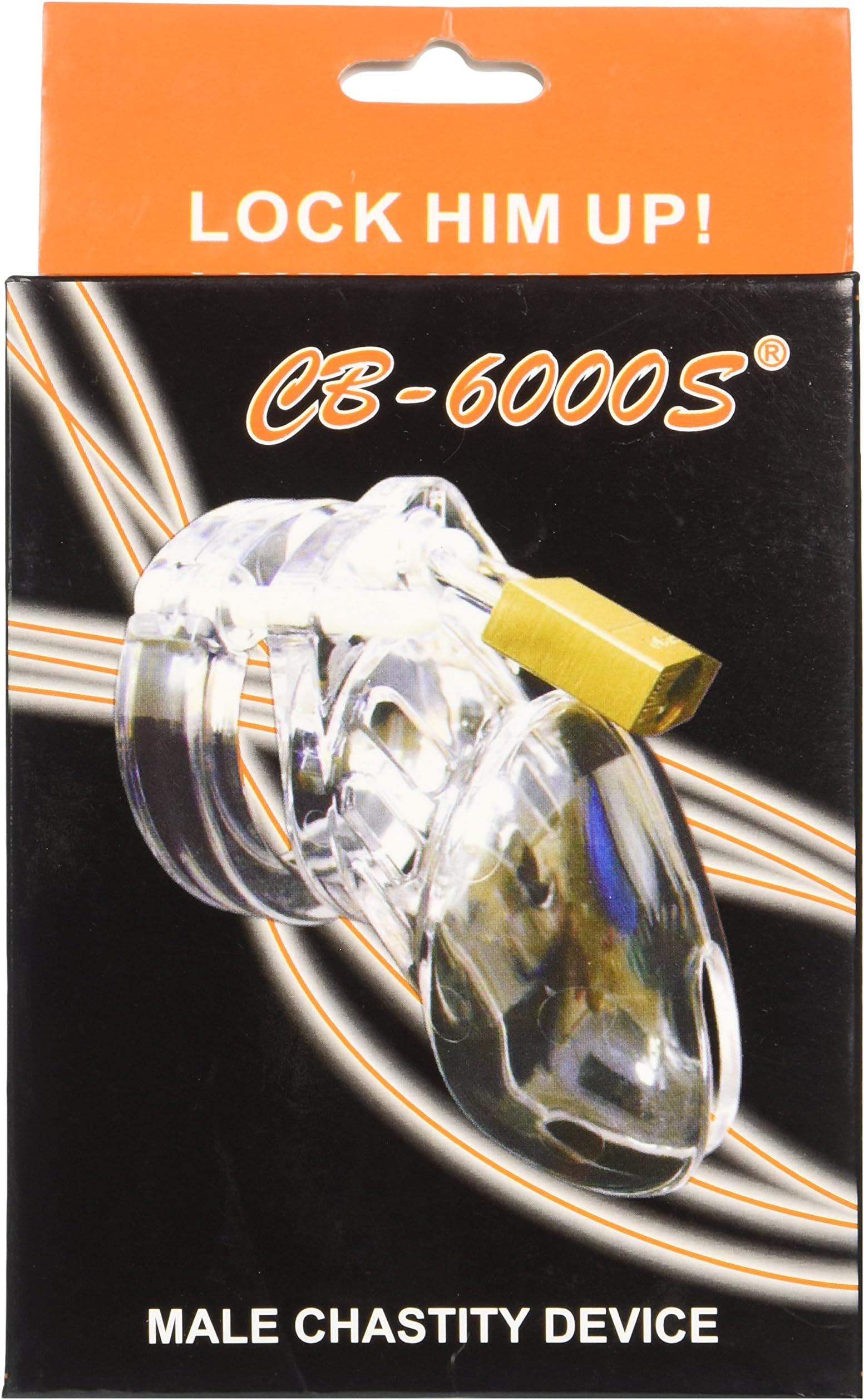 CB6000s, Clear: Male Chastity Belt Cage
