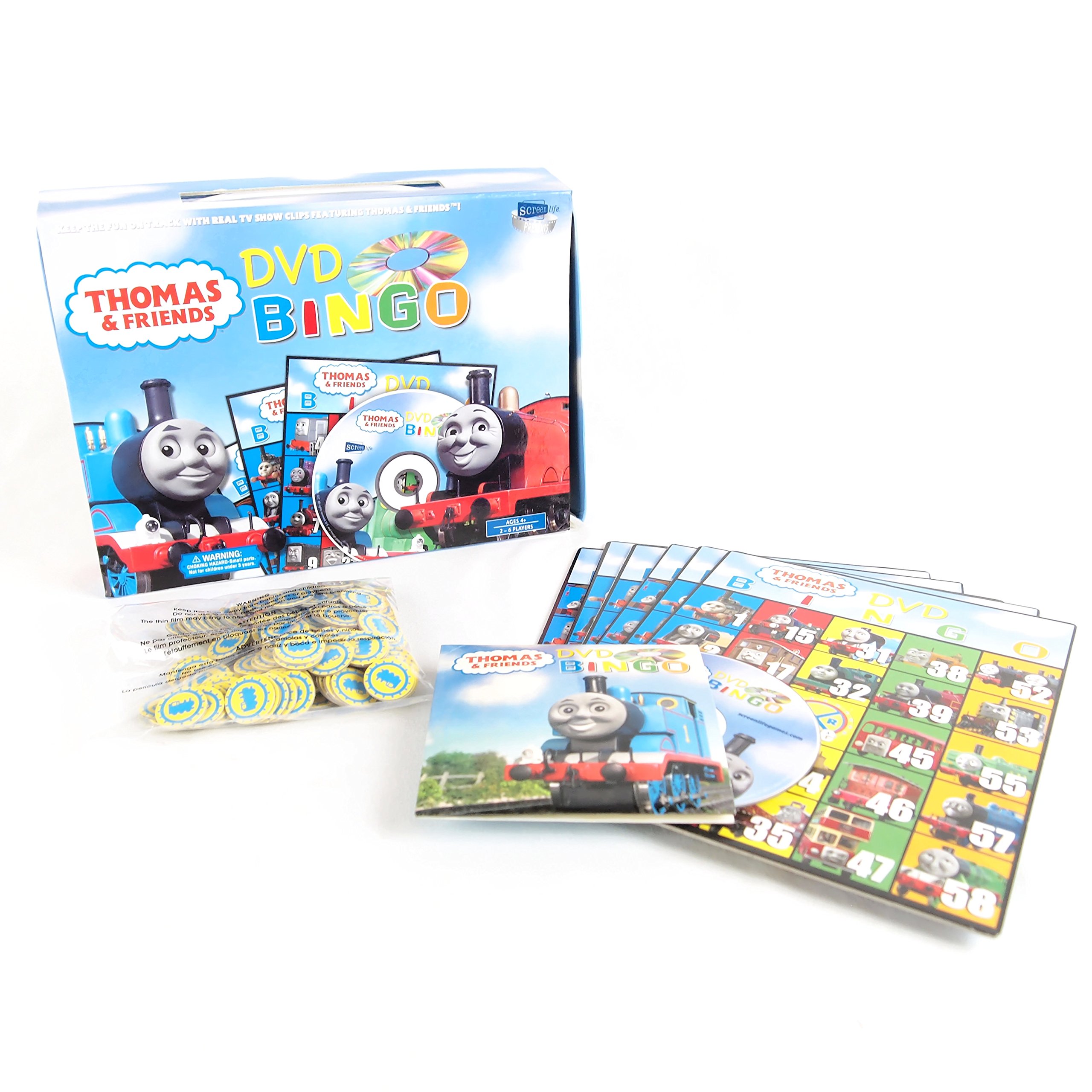 Amazon.com: Thomas and Friends DVD Bingo Game : Toys & Games