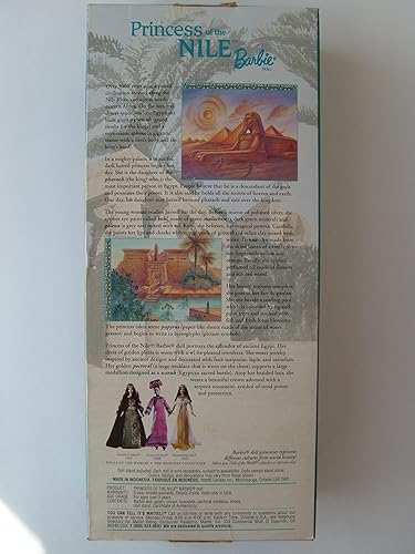 Miniatura 5 de Muñeca Barbie de la Princesa del Nilo - Muñecas del Mundo Edición Coleccionista (2001)