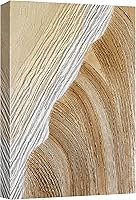 Vista 31 de wall26 Lienzo impreso para pared, pintura oscura, paisaje de trazos de paisaje de trazos abstractos de formas ilustraciones, arte moderno