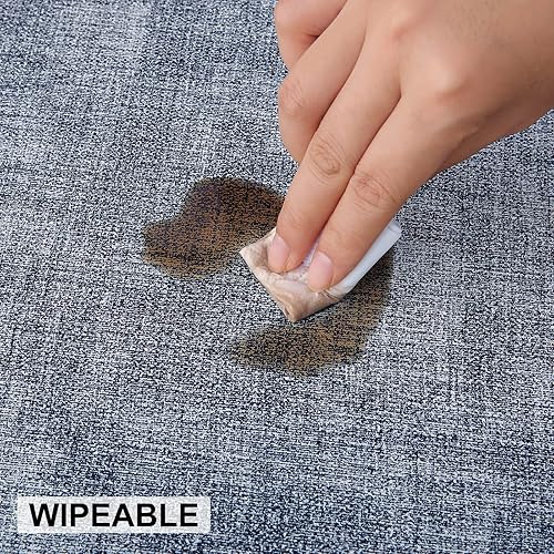 Miniatura 10 de homing Juego de 6 manteles individuales de piel sintética resistentes al calor, impermeables, lavables, de poliuretano, para interiores y