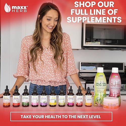 Miniatura 6 de Maxx Herb Extracto de Ashwagandha  La tintura líquida de máxima fuerza absorbe mejor que las cápsulas o el polvo  para resistencia, memoria y apoyo