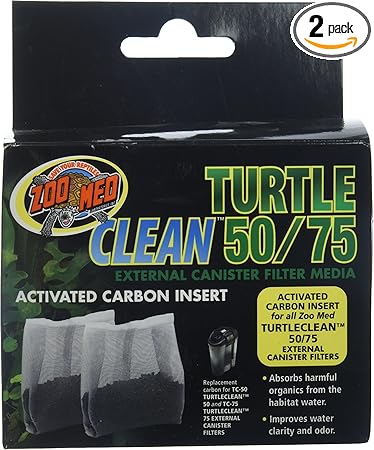 Zoo Med Turtle Clean 50/75 Activated Carbon Insert
