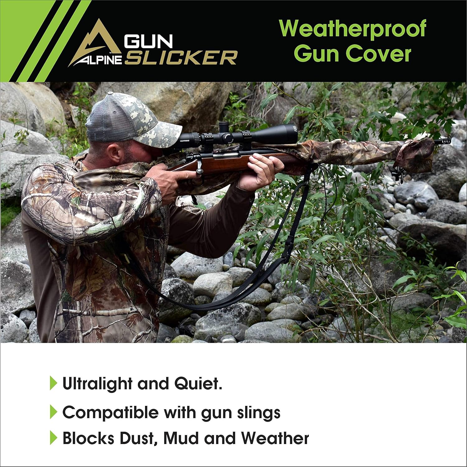 Alpine Innovations Voyager Leg Bag with Gun Slicker |