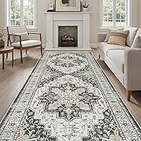 Vista 157 de Madane Alfombra Pasillera Lavable - Alfombras Pasilleras 2x6 para Pasillos de 6 Pies Antideslizante Vintage Alfombra Pasillera de Cocina