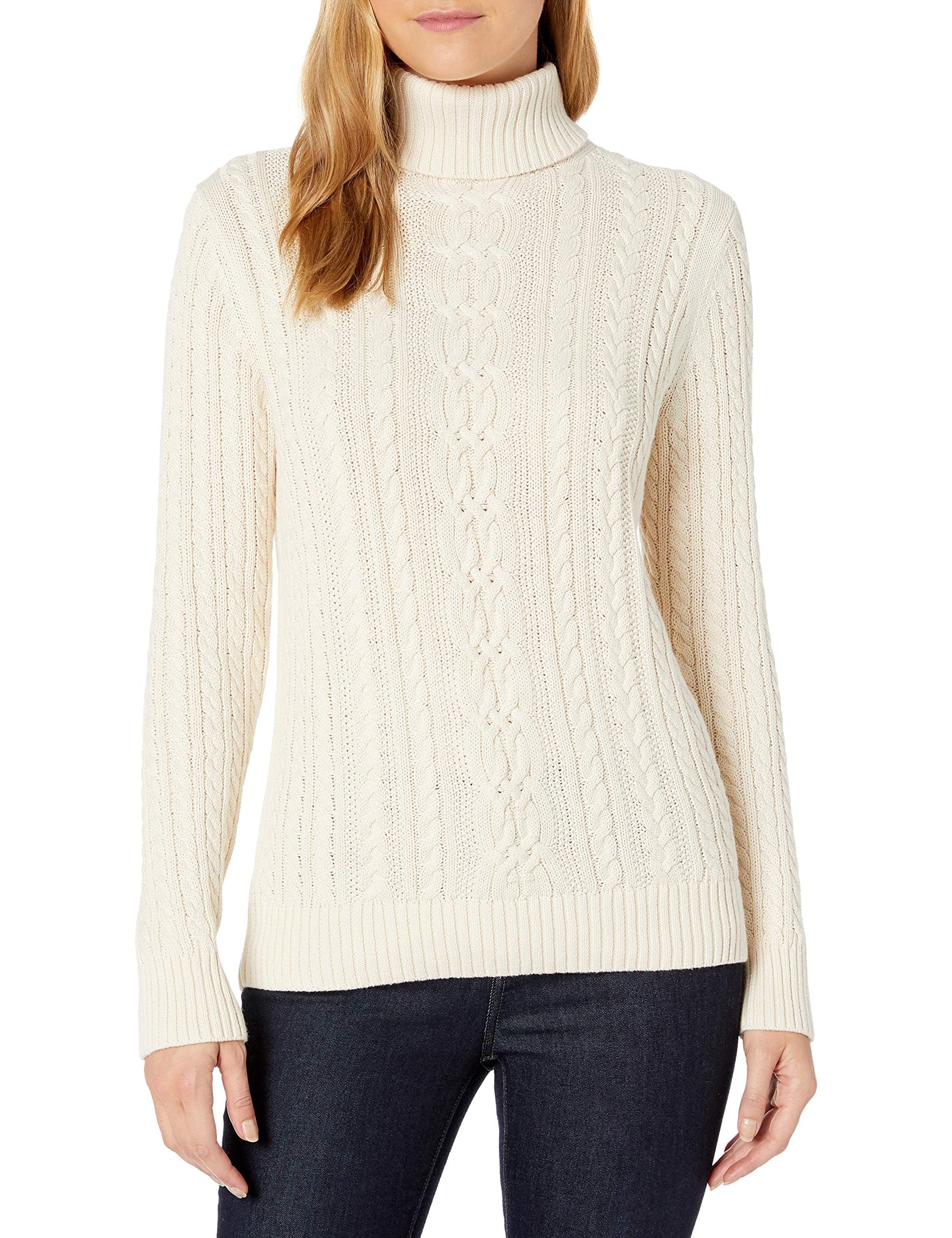 Amazon Essentials Kobiety Sweter z golfem wędkarskim (dostępny w dużych rozmiarach)