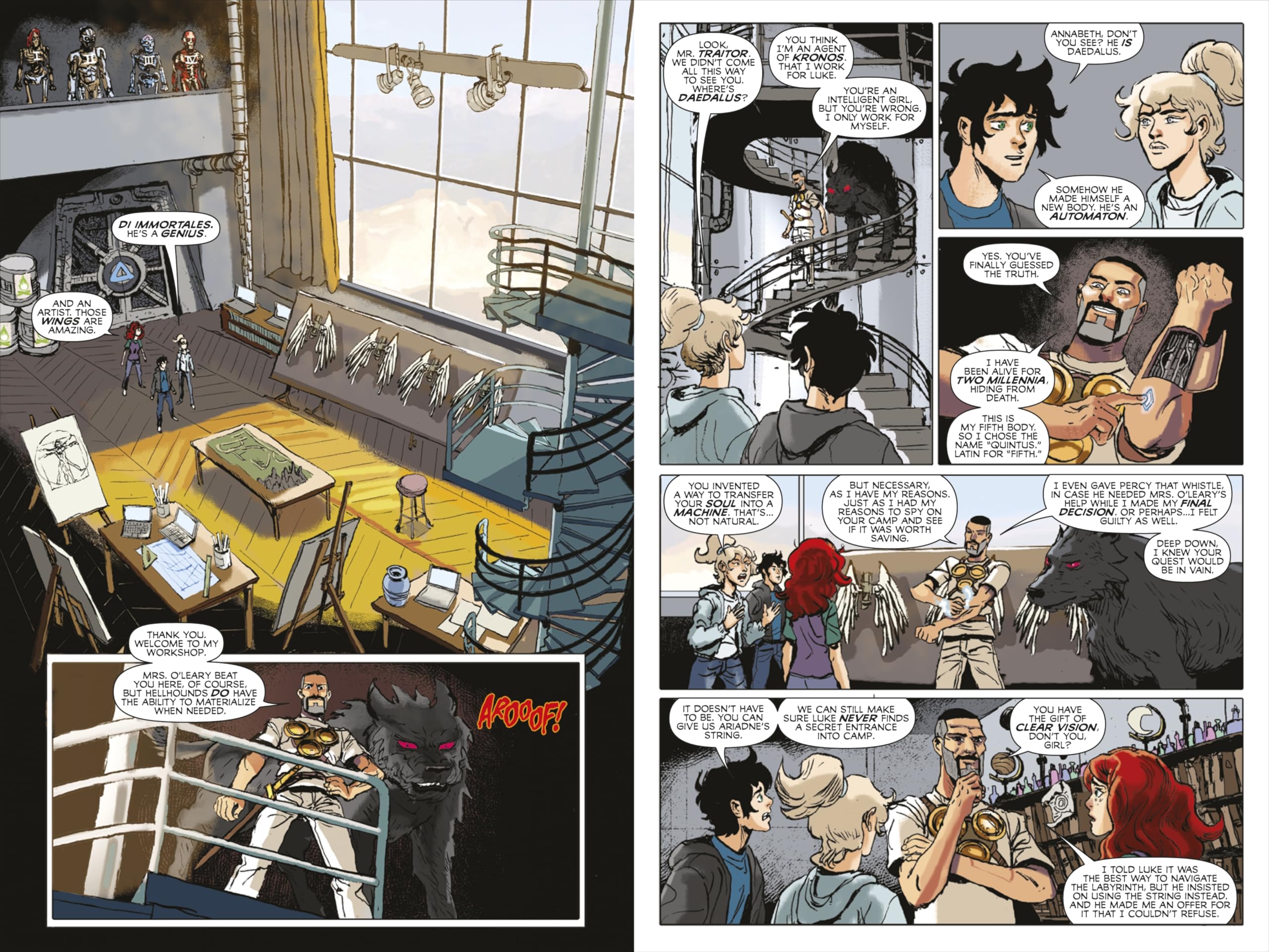 The Battle of the Labyrinth: The Graphic Novel (Percy Jackson Book 4)