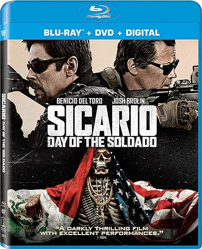 Sicario Day of the Soldado Blu-ray DVD Digital