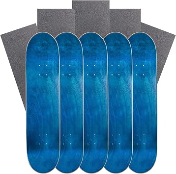 Cal 7 Blank Skateboard Decks with Grip, Set of 5